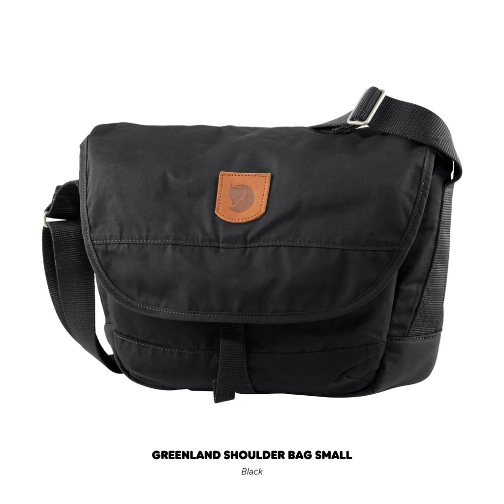 FJALLRAVEN GREENLAND SHOULDER BAG SMALL BLACK